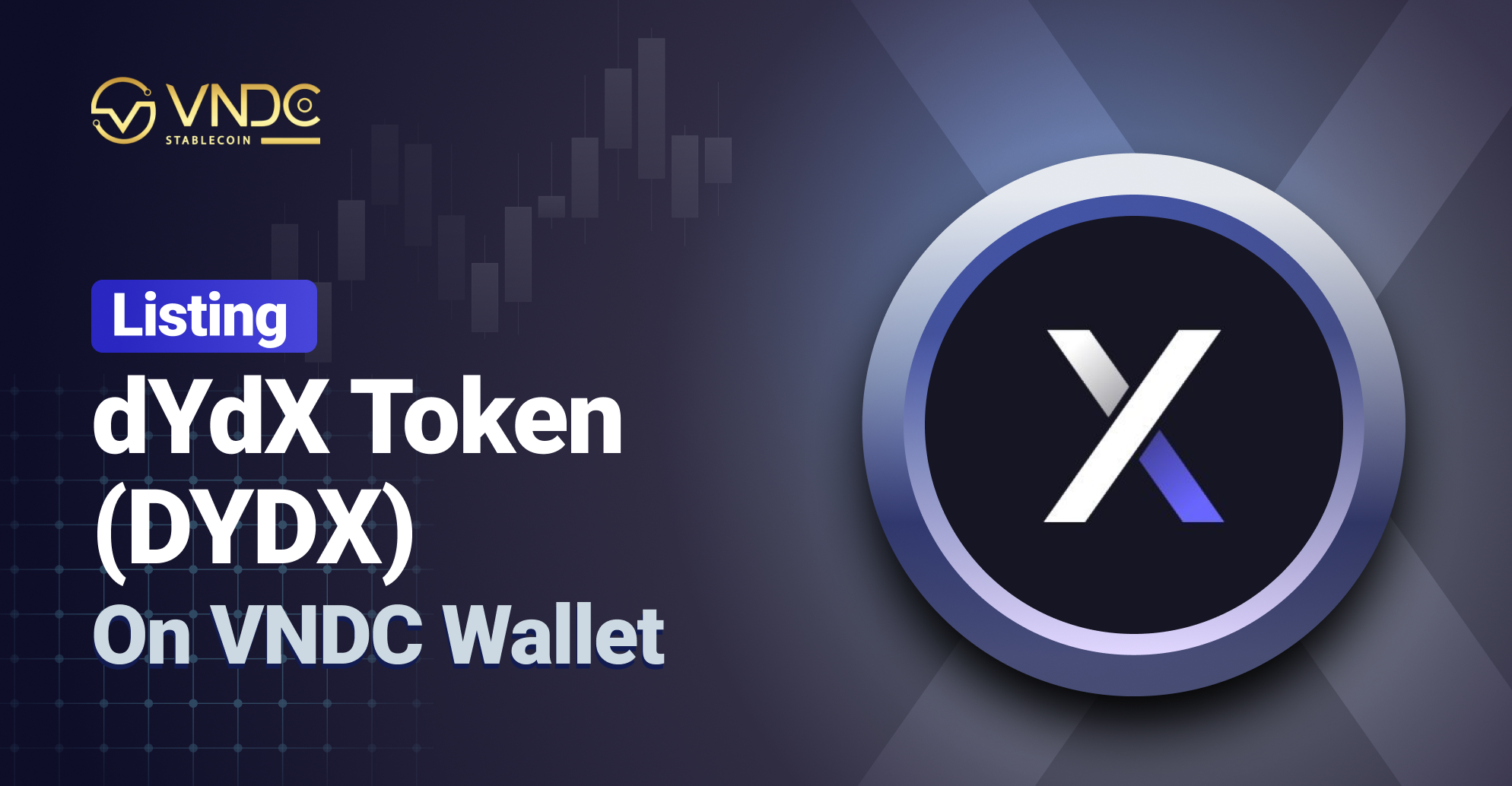 Listing dYdX Token (DYDX) on VNDC Wallet